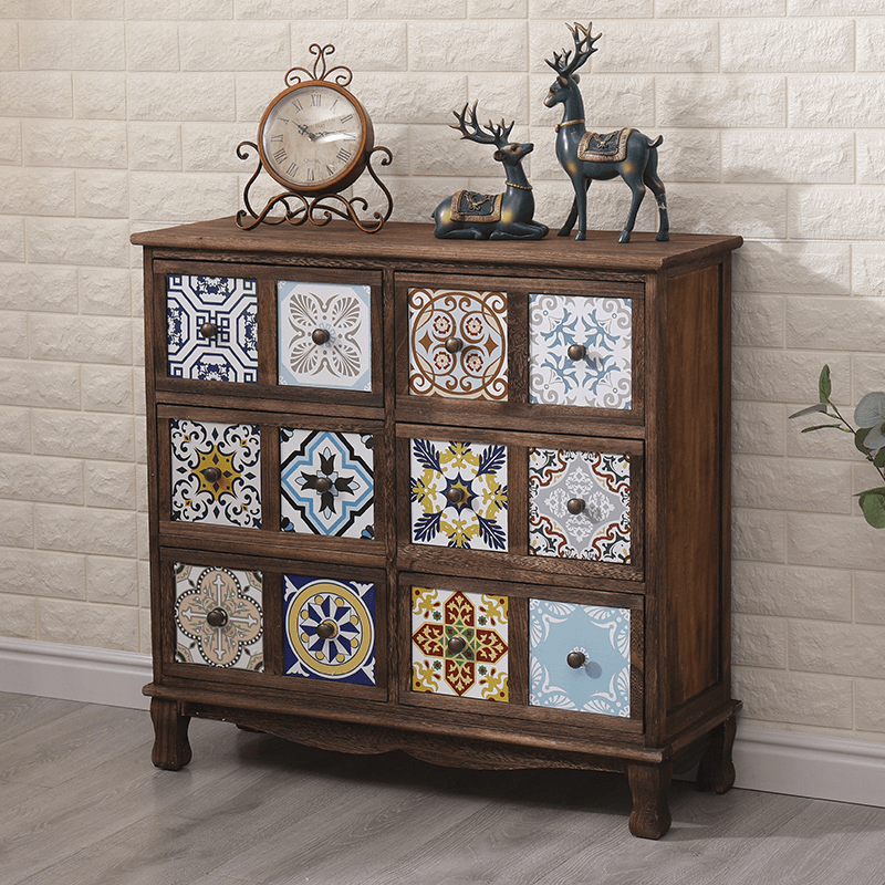 Shaker Style Independent Accent Chest with Weathered Wood - image 5