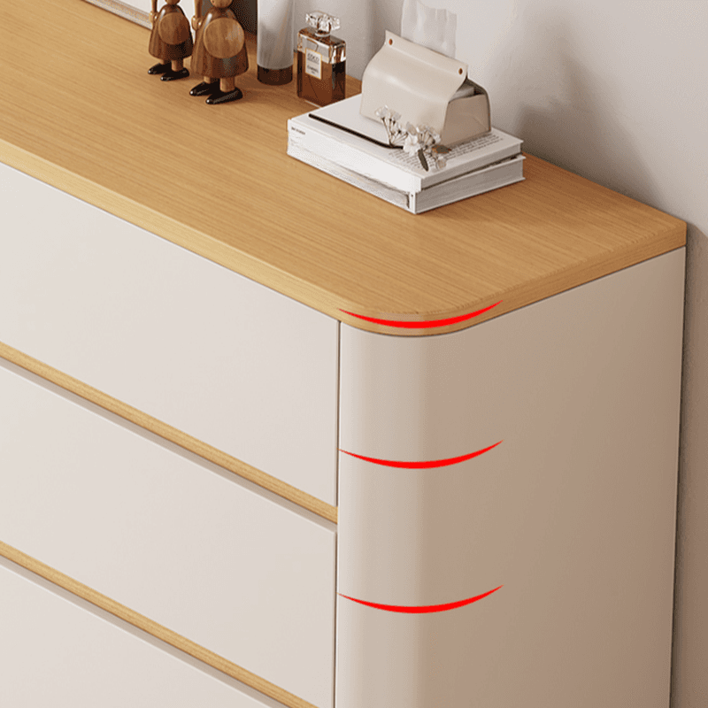 Casual Composite Wood Console Dresser/Bachelor Chest with 8/6/4 Drawers in Horizontal/Vertical Orientation - image 8