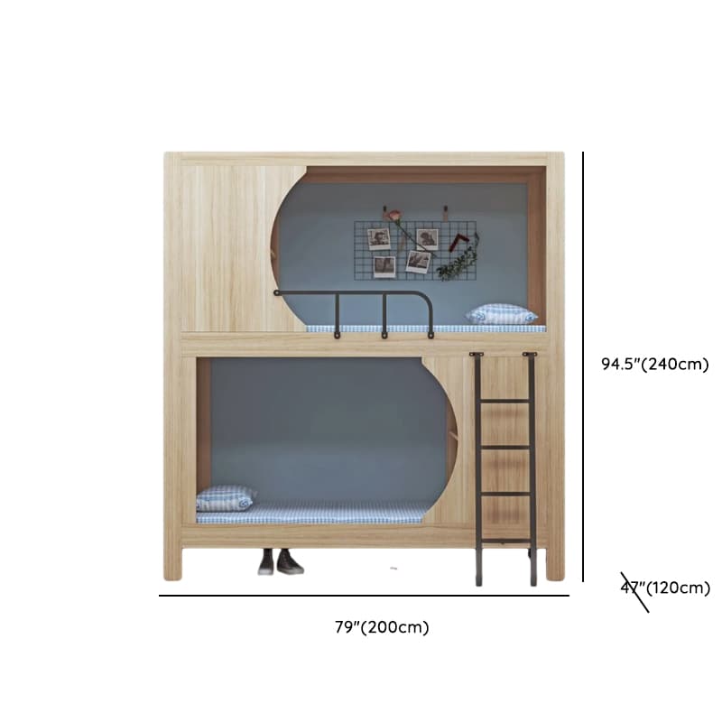 Minimalist High Bed Frame with Mattress and Guard Rail - image 16