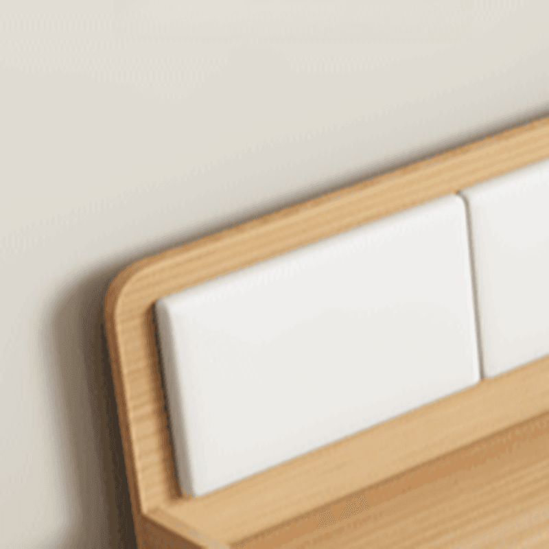 Solid Color Storage Included Bed with 3 Storage Boxes for Bedroom - image 9