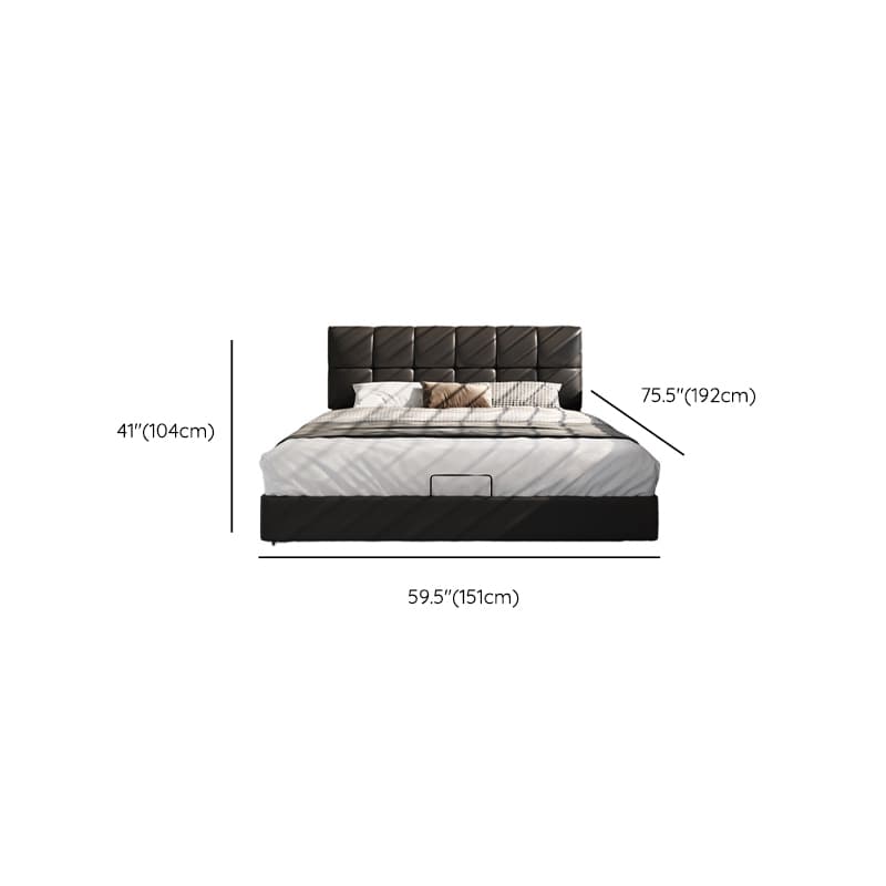 Solid Color Storage Bed/Platform Bed with 3 Storage Boxes, Pine Wood Frame, and Button-tufted Design for Living Room - image 17