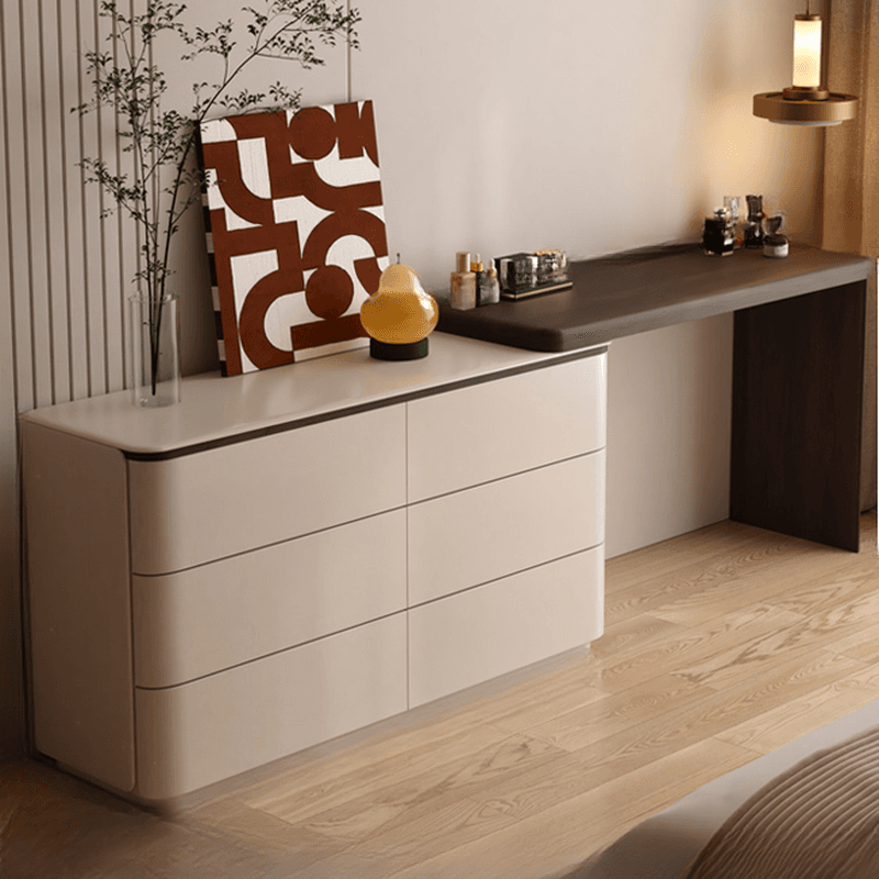 Sleeping Room Makeup Vanity with Scalable Telescopic and Push-Pull Features - image 11