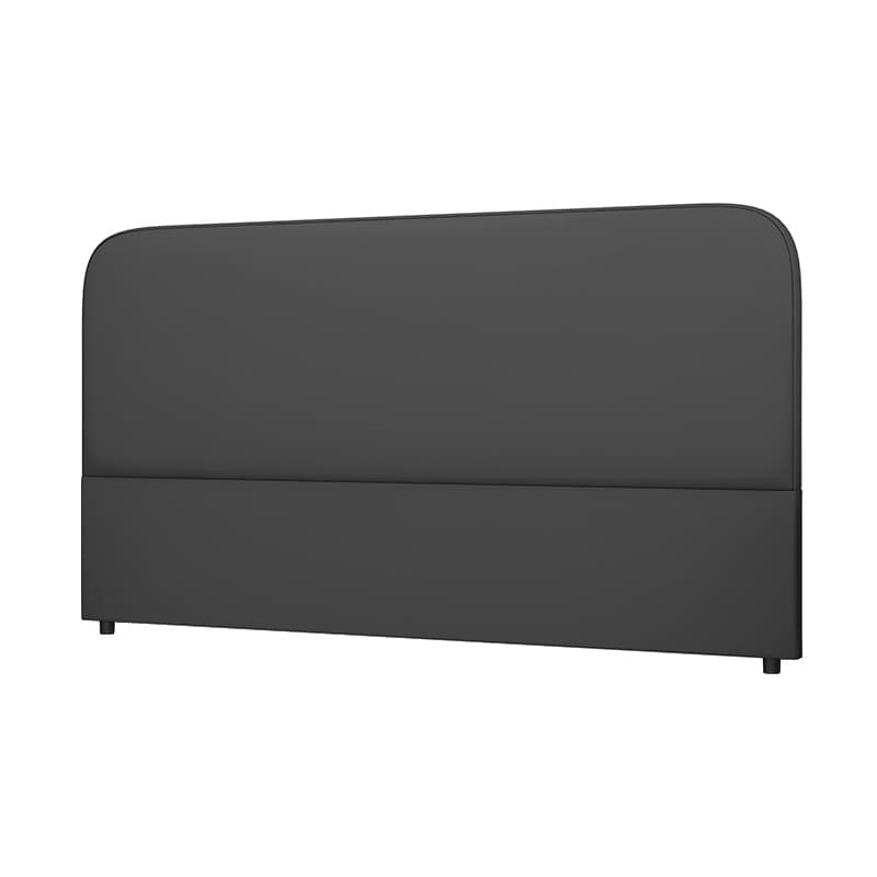 Simplistic Style Panel Headboard in Natural Wood with No Distressing, Rectangular Shape for Queen/Full/Twin XL Bed, Featuring Sponge Upholstery Fill and Standard Height