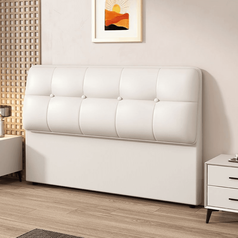 Art Deco Style Panel Headboard with No Distressing, Decorative-stitched Tufting, Rectangle Shape for King/Queen/Full Bed, Sponge Upholstery Fill, Standard Height - image 5