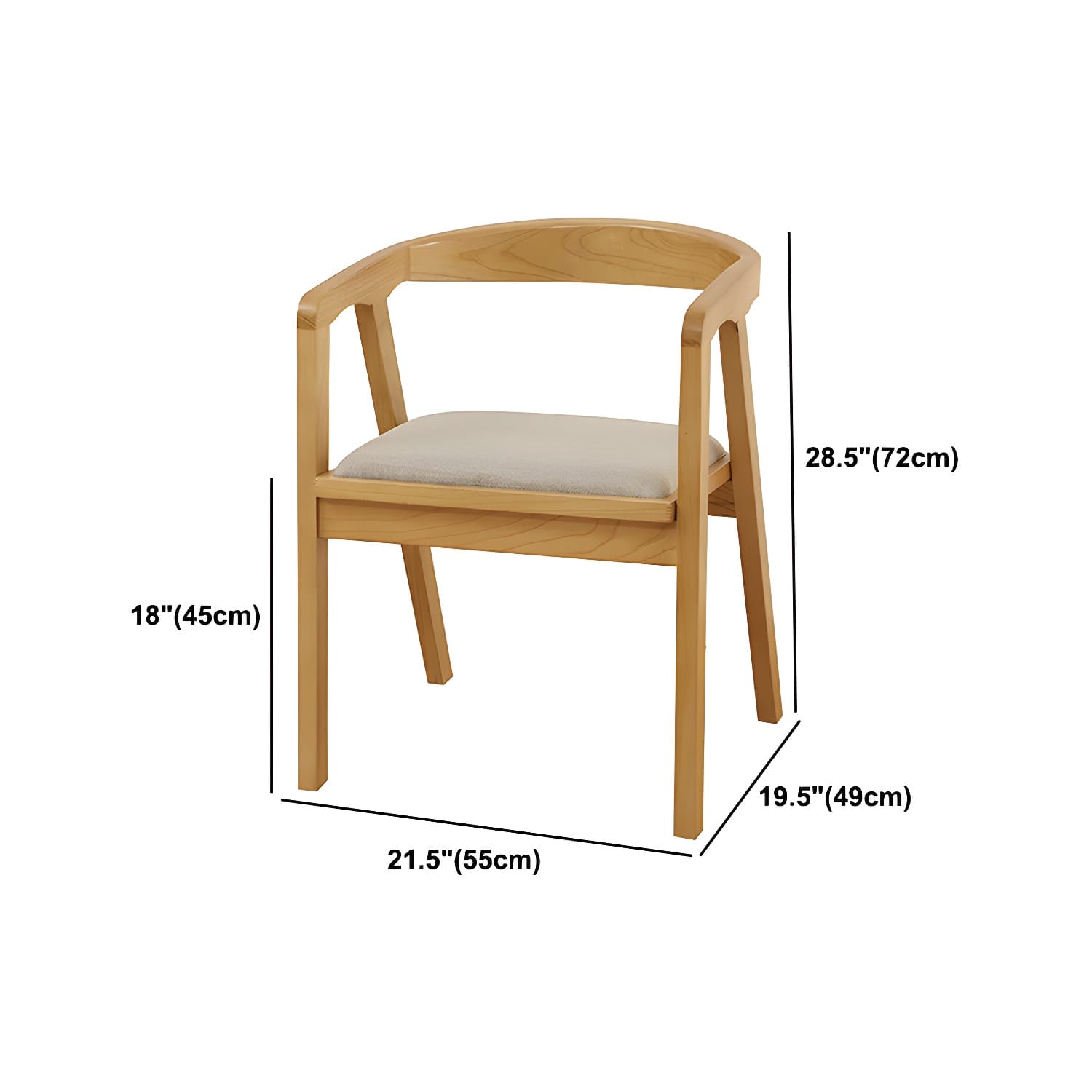 Home Pine Dining Room Set 1/2/5/7 Pieces Modern Dining Room Table Set - image 19