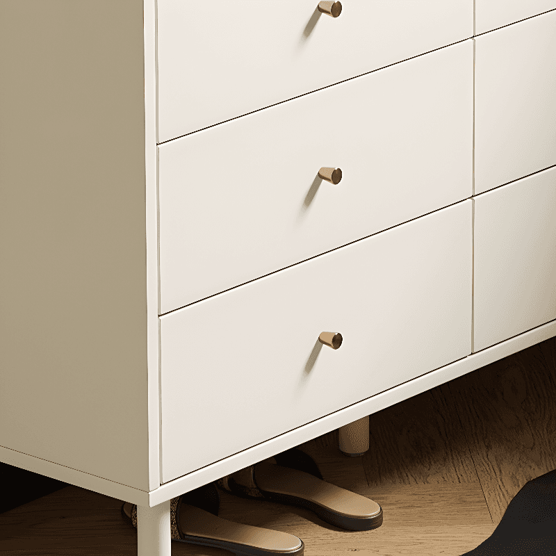 Casual Composite Wood Bachelor Chest/Console Dresser with Shelves, 4 Drawers/8 Drawers, Vertical/Horizontal Orientation - image 7