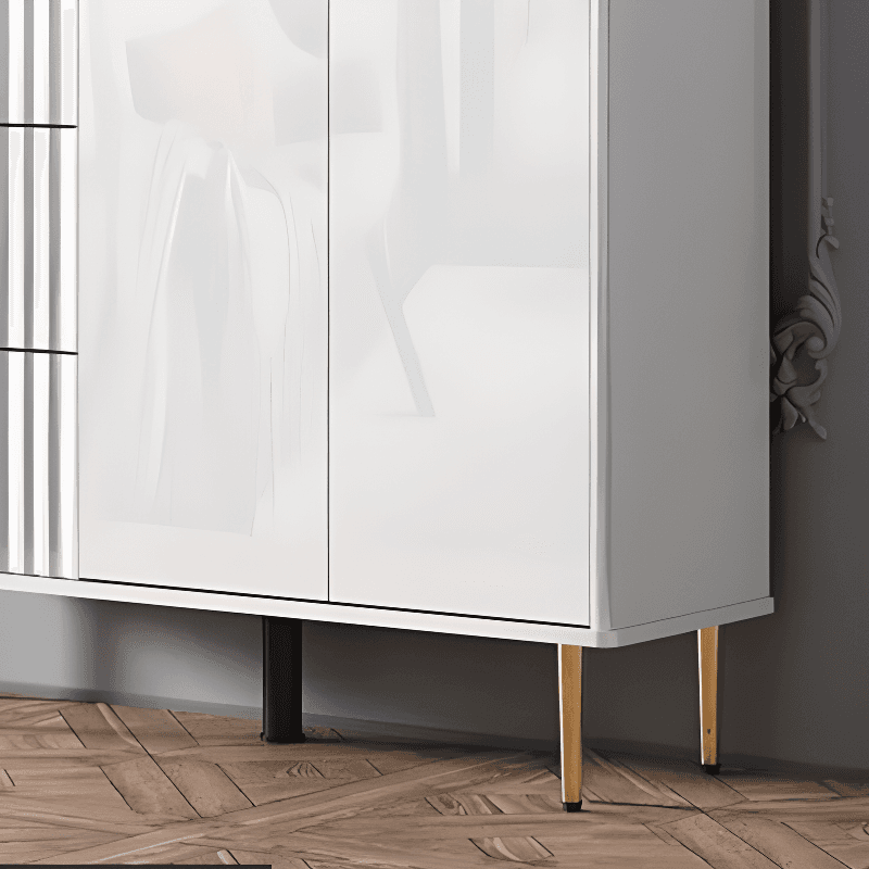 Luxurious Chalk Stone Standard Flooring Sideboard with 3 Doors & Variable Shelf - image 18
