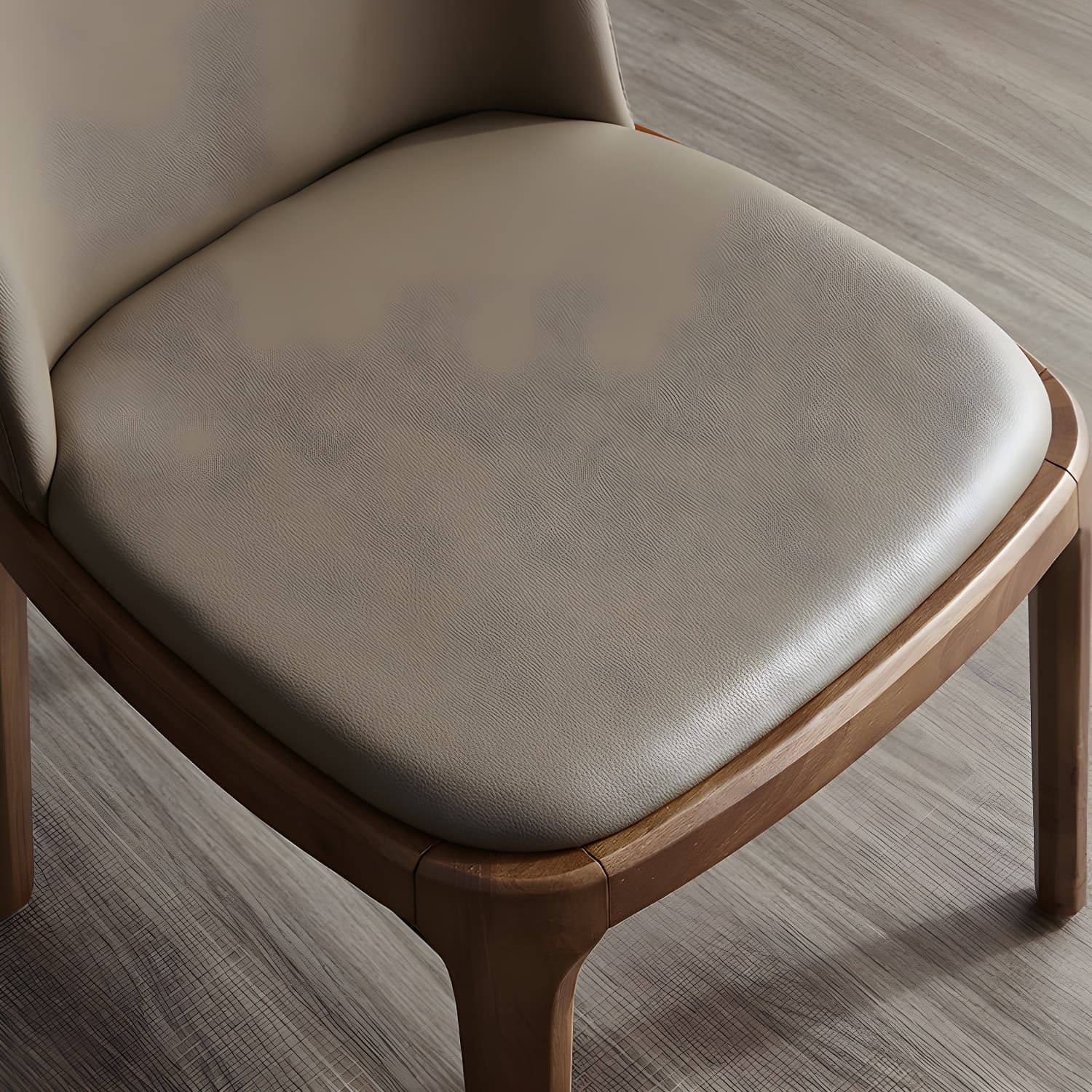 Industrial Home Leather Side Chair Matte Finish Parsons Dining Chair (Set of 2) - image 22