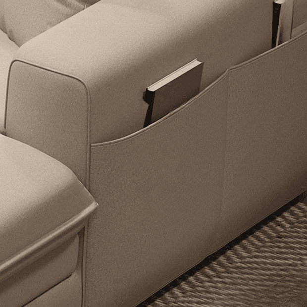 L-Shape/Straight Sofa Recliner/Sofa Couch with Concealed Support and Pine Wood Frame - image 12