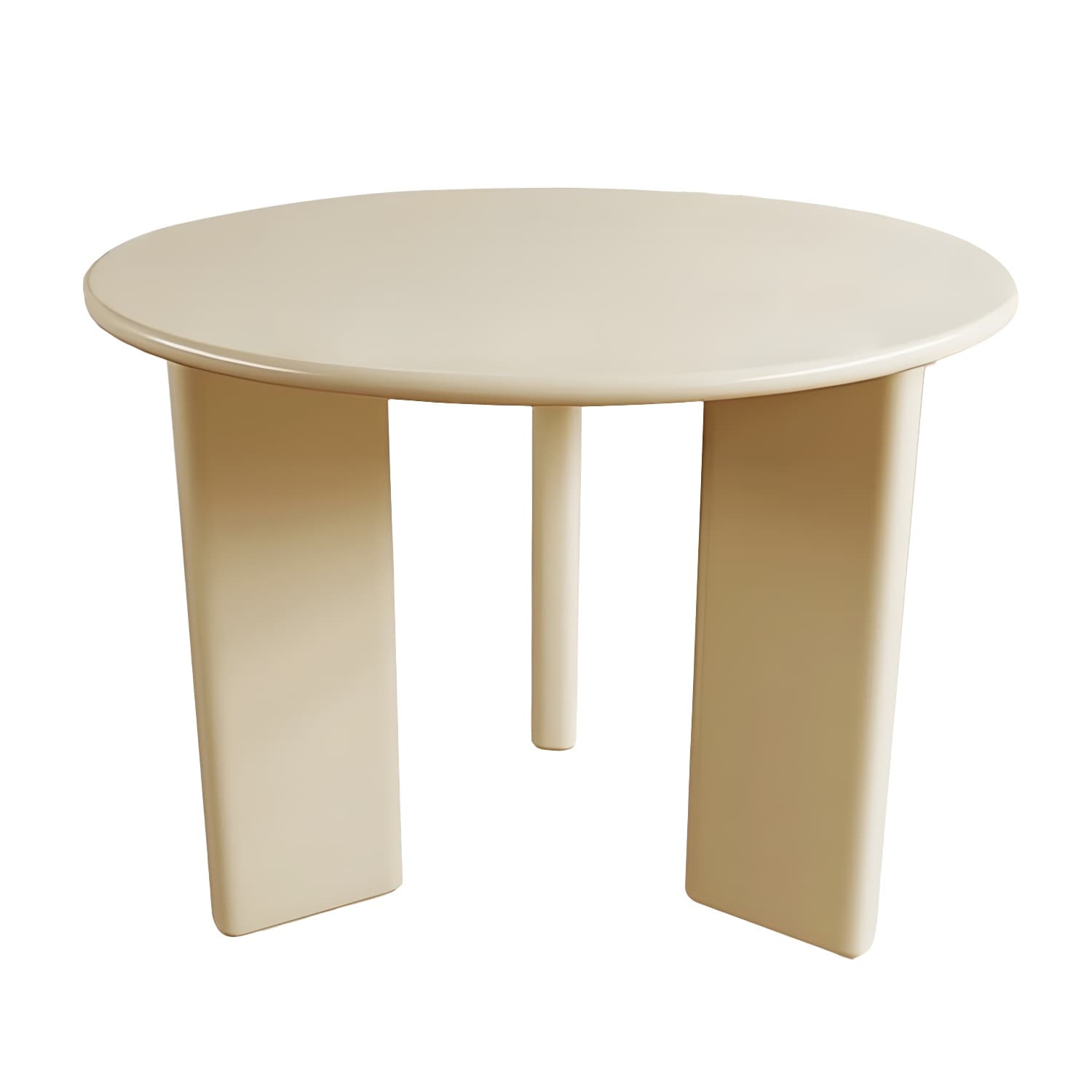 Scandinavian Round Wood Dining Table - Standard Height - Storage Not Included - image 8