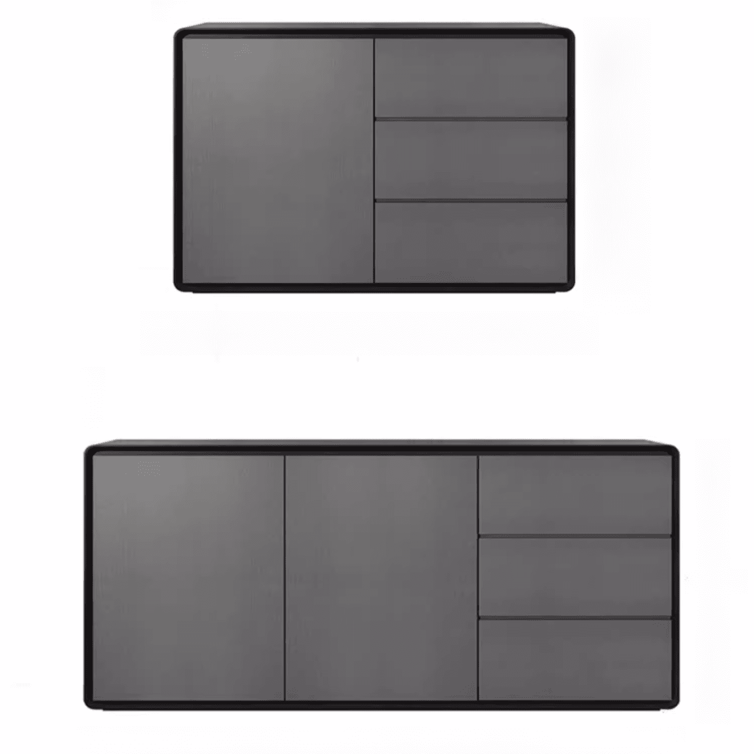 Self-supporting Flooring Counterboard Sideboard with Five Internal Shelves & Culinary Equipment Storage Galley - image 10