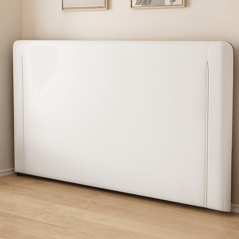 Trendy Panel/Wingback Headboard in Natural Wood with No Distressing, Rectangle Shape for King/Queen/Full Bed, Sponge Upholstery Fill, Standard Height - image 8