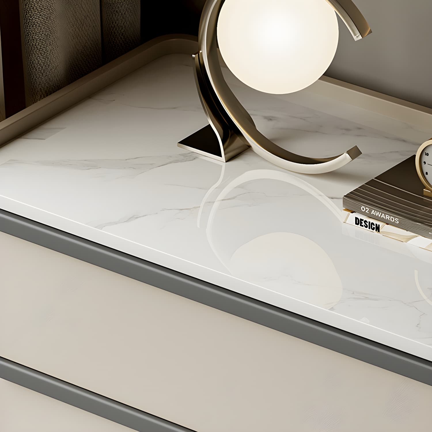 Modern Wood Nightstand with Drawer Storage, Light Wood Tone & Small Size - image 16