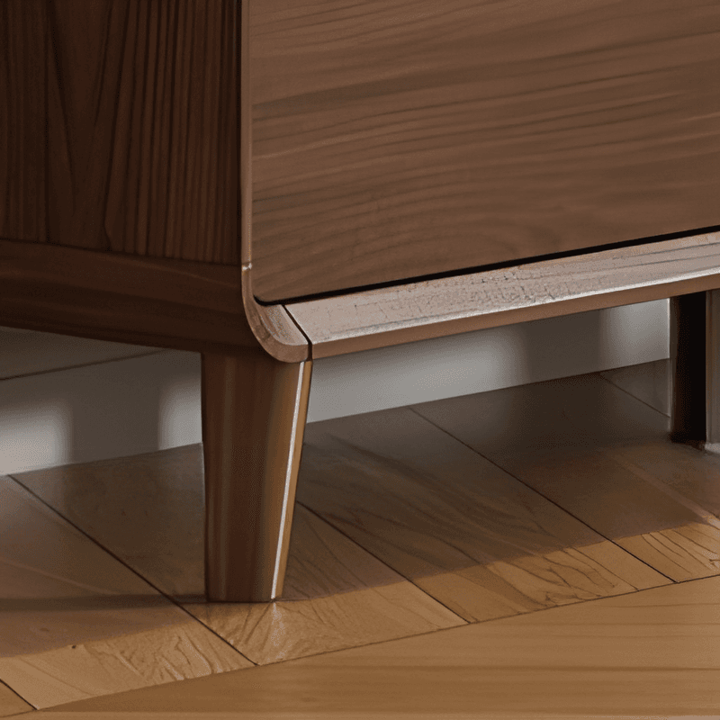 Cocoa Retro Rubberwood Console Dresser/Semainier with 6/9/5 Drawers, Horizontal/Vertical for Sleeping Quarters - image 6