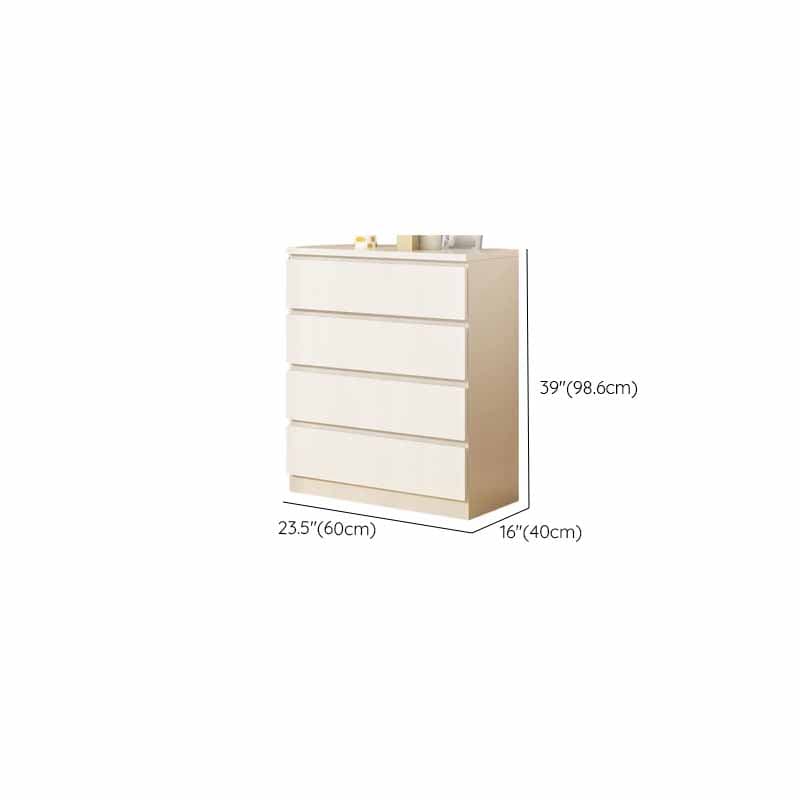 White Simple Manufactured Wood Console Dresser/Bachelor Chest/Lingerie Chest with 10/5/8 Drawers in Horizontal/Vertical Orientation - image 8