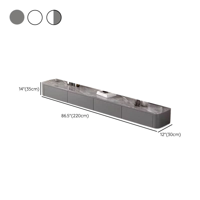 Casual Sintered Stone TV Stand with Multiple Drawer Options - image 18