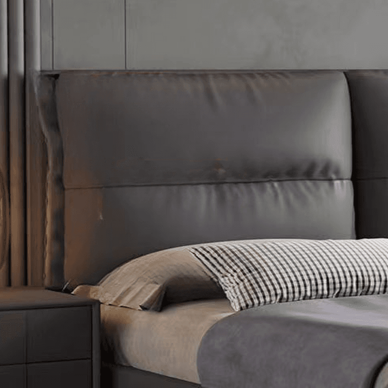 Trendy Panel Headboard in Laminate with No Distressing, Rectangle Shape for King/Queen/Full Bed, Featuring Sponge Upholstery and Standard Height - image 10
