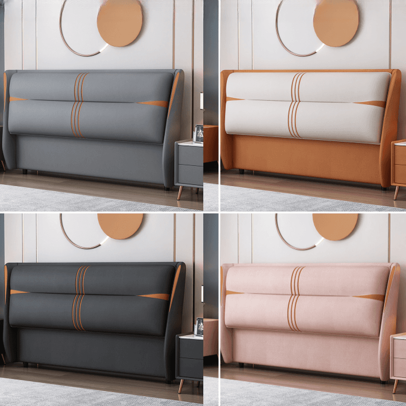 Simple Full(54"W x 75"L) Free-standing Standard Panel No Distressing With Legs in Wood/ Upholstery and Sponge - image 9