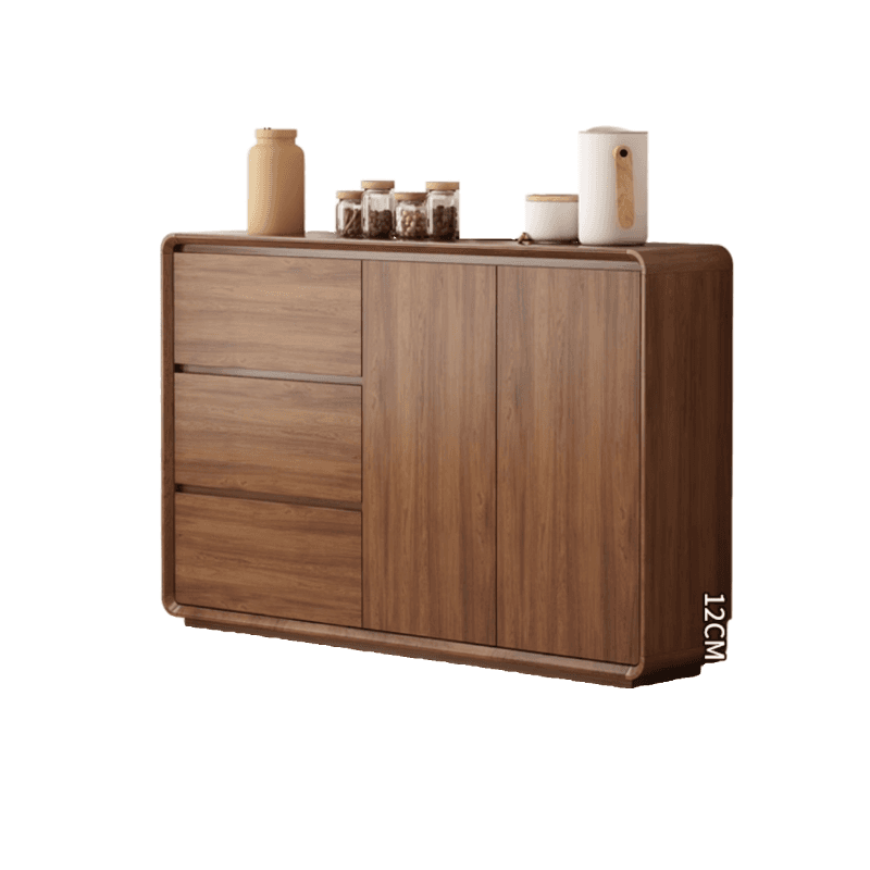 Casual Cocoa Standard/Narrow Sideboard with 3 Drawers/3 Shelves/2 Doors/3 Doors - image 5
