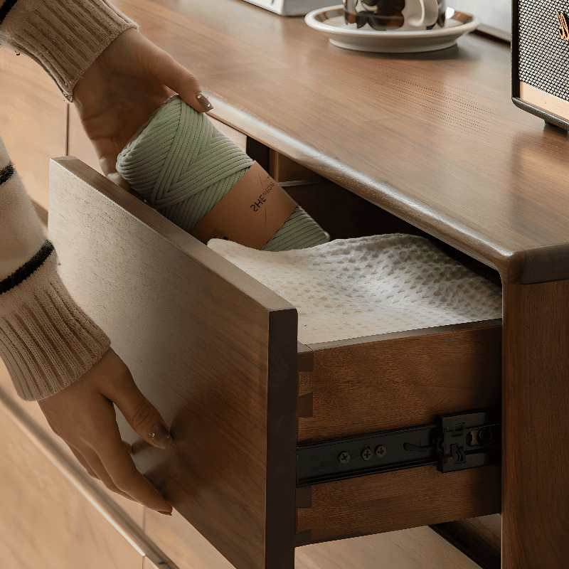 Modish Horizontal/Vertical Cocoa Double Dresser/Lingerie Chest in Raw Wood with 5 Drawers/7 Drawers/6 Drawers - image 6