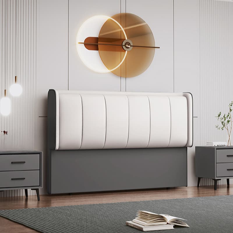 Casual Free-standing Standard Full XL(54"W x 80"L)/Full(54"W x 75"L) Panel No Distressing With Legs in Pine Wood and Sponge - image 9