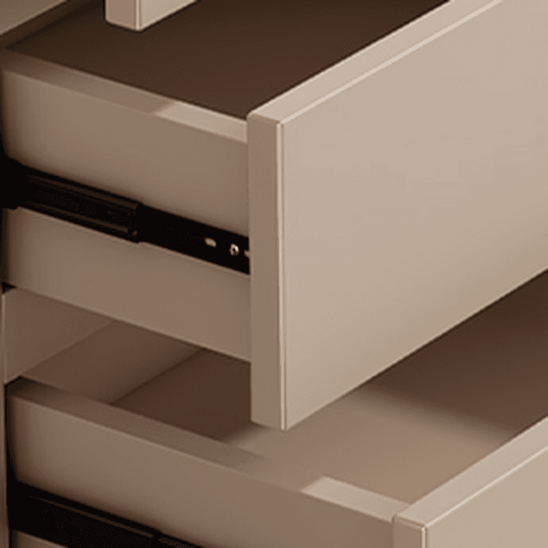 Wooden TV Stand with Shelf, 3 Drawers, Hutch, 2 Interior Shelves, and Cable Management - image 9