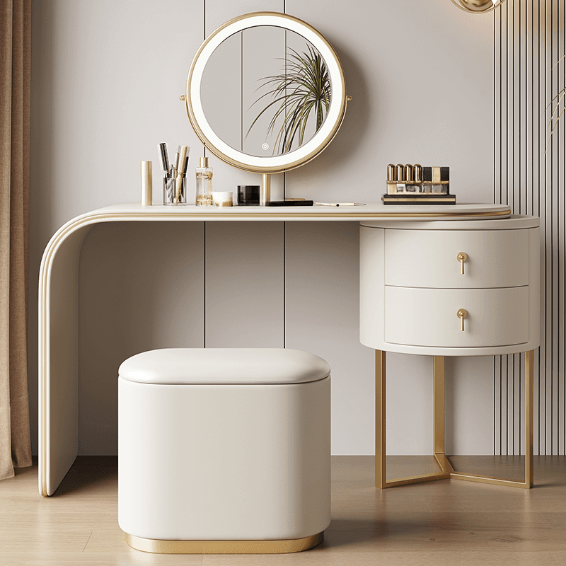 Illuminating Vanity Set with Adjustable Touch & Adjustable Brightness, with Desk - image 5