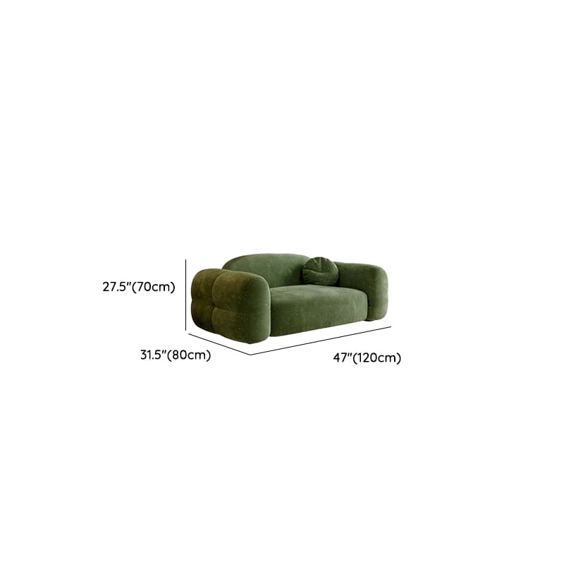 Versatile Black/Light Gray/Sage Standard Sofa/Loveseat with Arm and Concealed Support - image 14