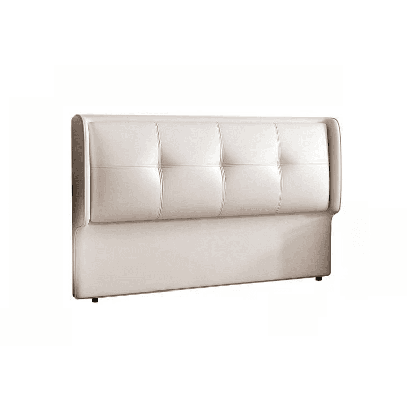 Simplistic Wingback Headboard with No Distressing, Piled Tufted Rectangular Design for King/Queen/Full Bed, Featuring Sponge Upholstery and Standard Height - image 8