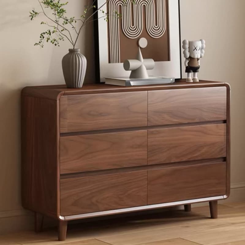 Cocoa Casual Rubberwood Double Dresser/Lingerie Chest with 6/9/5 Drawers Horizontal/Vertical - image 14