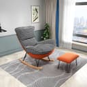 Color Orange Houndstooth
