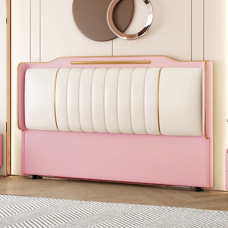 Simplistic Style Wingback Headboard with No Distressing in Pine Wood, Featuring Camelback Shape for King/Queen/Full Bed, Sponge Upholstery Fill, and Standard Height - image 11