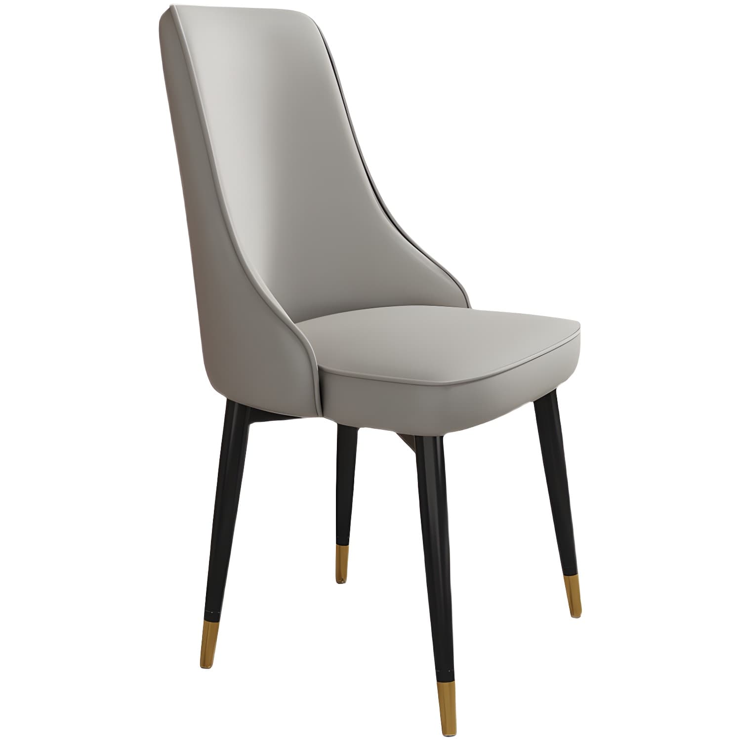 Glam Style Side Chair Upholstered Dining Chair for Dining Room - image 16