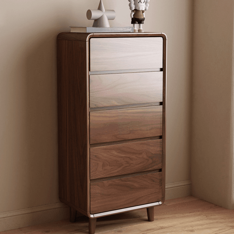 Cocoa Casual Rubberwood Double Dresser/Lingerie Chest with 6/9/5 Drawers Horizontal/Vertical - image 4
