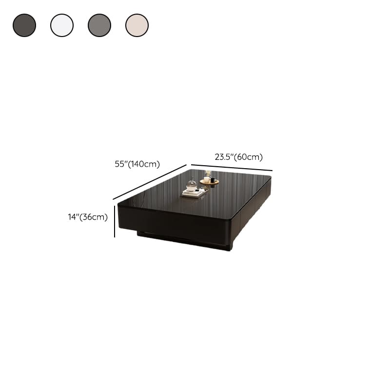 Rectangular Sledging Side Table with 2 Drawers - image 12