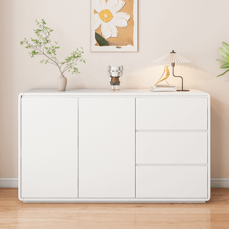 Contemporary Sideboard with 3 Drawers, Closet, Standard/Wide/Narrow Sizes, 1 Shelf, Kitchen Cupboards, and 2/3/Single Doors - image 7