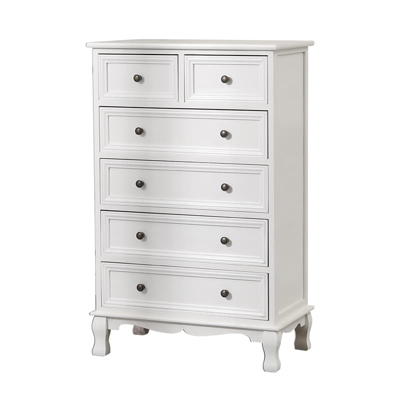 Independent Damp-proof Accent Chest/Accent Cabinet in Wood with Drawers in a Retro Style - image 9