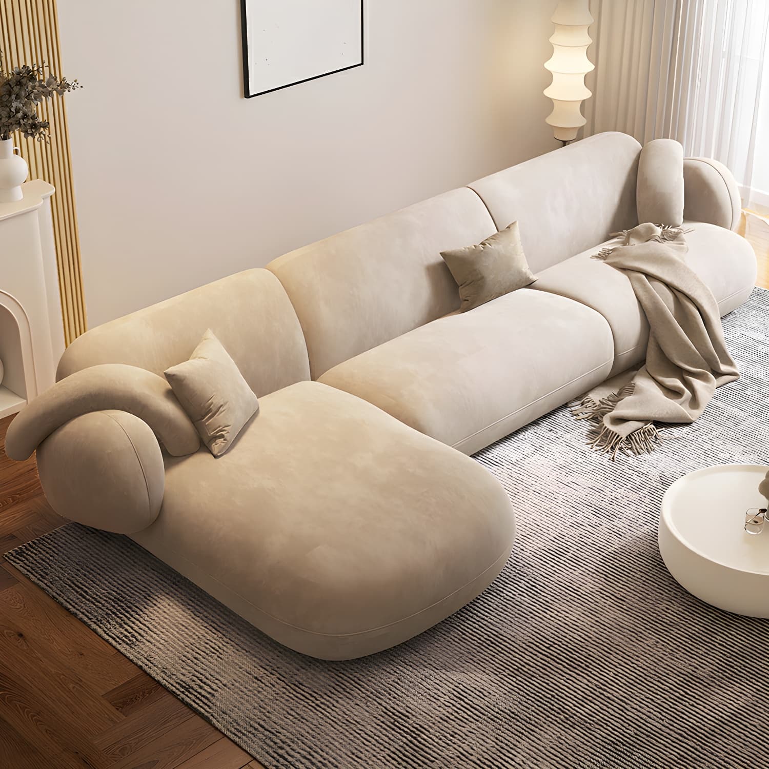 Synthetic Sectionals Sofa Hardly Stone Breath Tide Creek Funny Damn Way House Lore Thunder - image 3