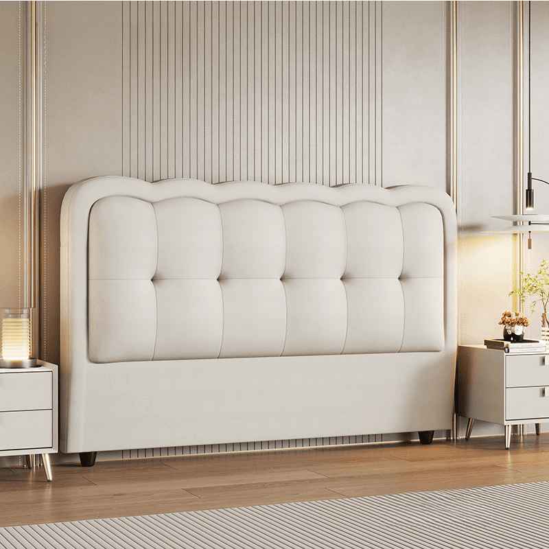 Trendy Queen(60"W x 80"L)/Full(54"W x 75"L) Standard（36-55“） Rectangular Stitch-tufted No Distressing Panel with Sponge Cushion