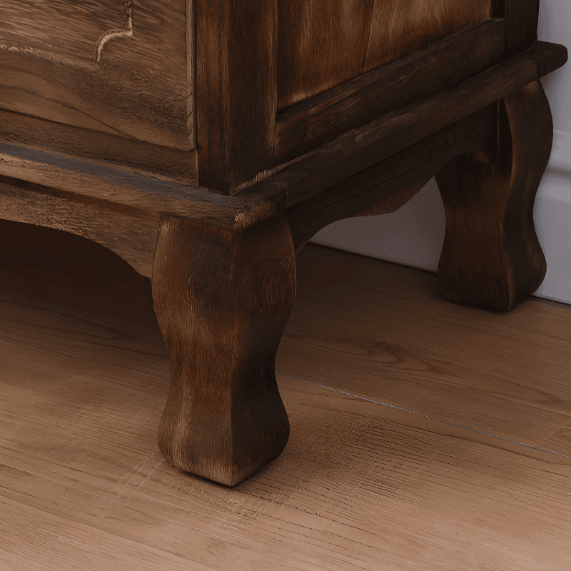 Retro Parlor Standalone Accent Chest with Reclaimed Wood - image 12