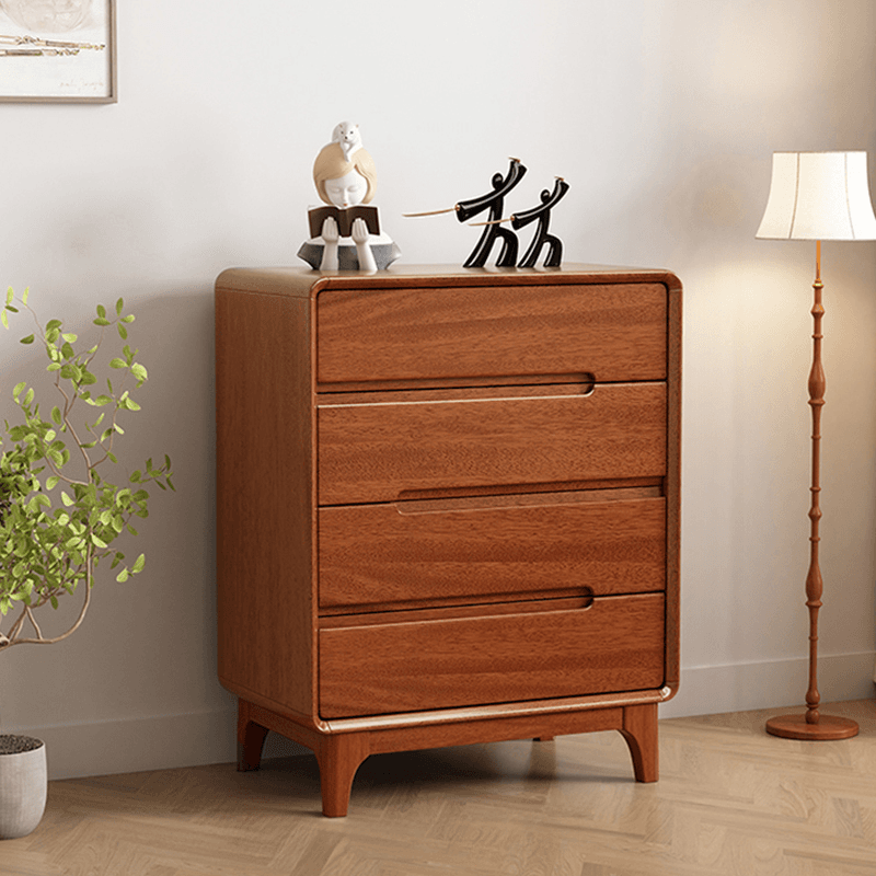 Trendy Walnut Wood Lingerie Chest/Bachelor Chest with 5/4/3 Drawers in Vertical/Horizontal Orientation - image 3