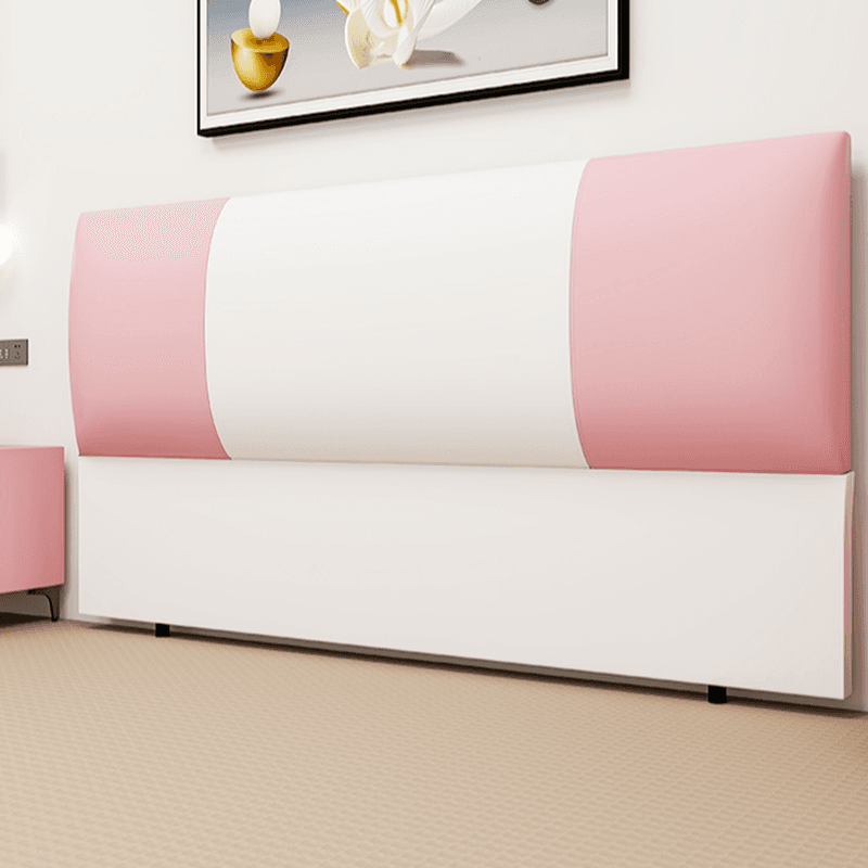 Simplistic Style Panel Headboard in Natural Wood with No Distressing, Rectangular Shape for Queen/Full/Twin XL Bed, Featuring Sponge Upholstery and Standard Height - image 9