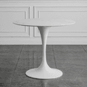 Table Base Color White