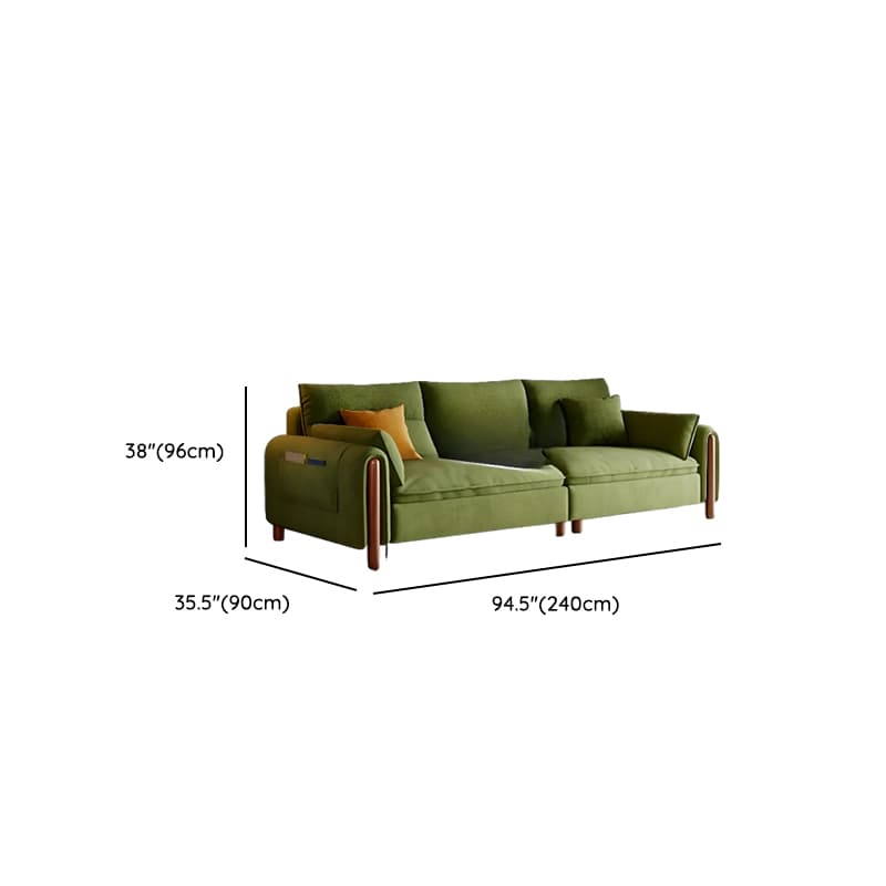 Straight/L-Shape Olive Green Sofa/Corner Sectional with Horizontal/Left Orientation - image 16