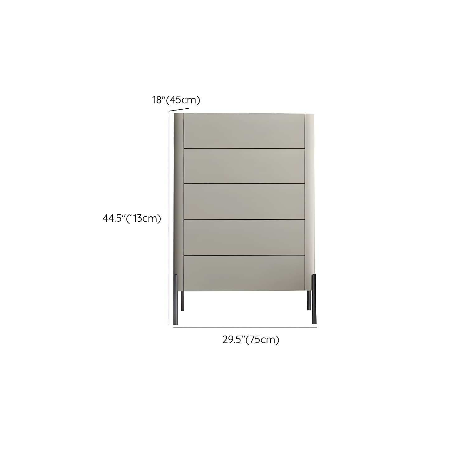Modern Wood Dresser - Horizontal Design - Ample Drawer Space - Stylish Bedroom Storage - image 19