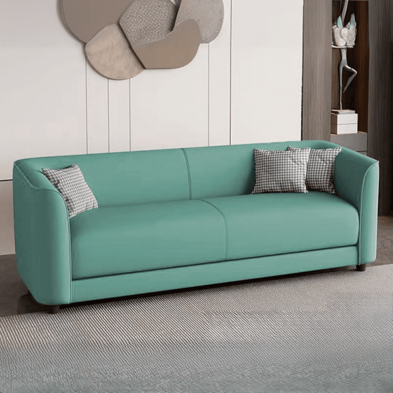 Tear Resistant Sofa Couch/Loveseat in Pu with Grey/Olive Green/Coffee Upholstery - image 5