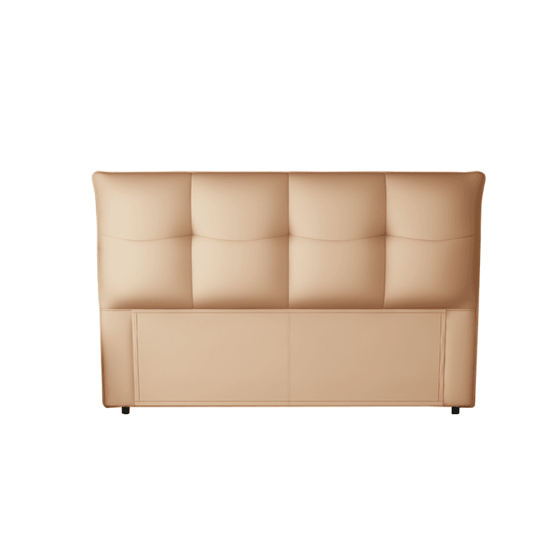 Elegant Pine Wood Full Bed with Tufted Panel Headboard, Rectangle Shape, Sponge Fill, and Standard Height Legs Included - image 8