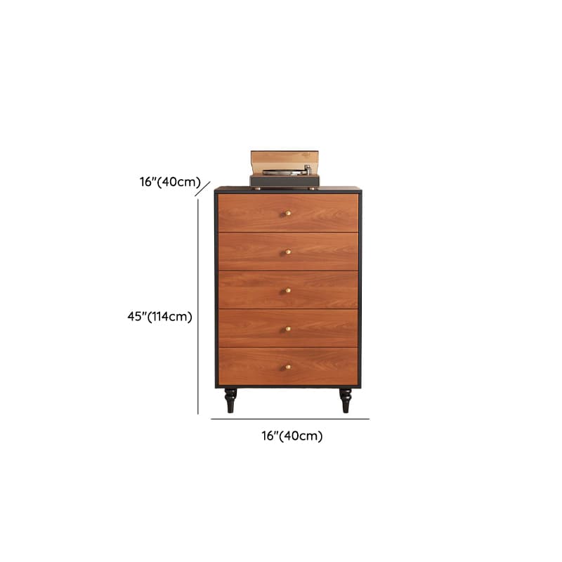 Cocoa Simple Manufactured Wood Bachelor Chest/Console Dresser/Lingerie Chest with 6/5/3 Drawers Vertical/Horizontal - image 19