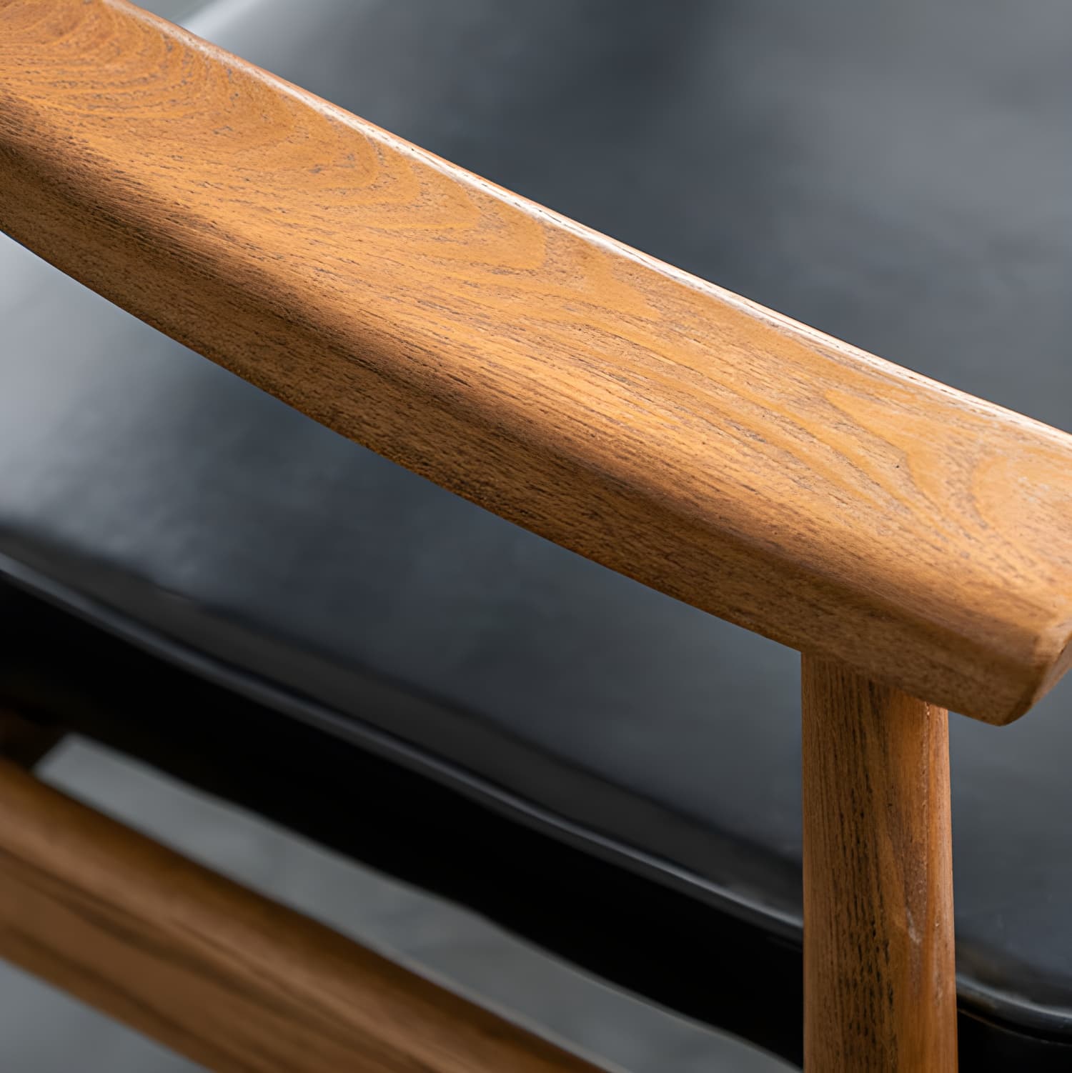 Traditional Style Dining Chairs Kitchen Arm Side Chairs with Wooden Legs - image 12