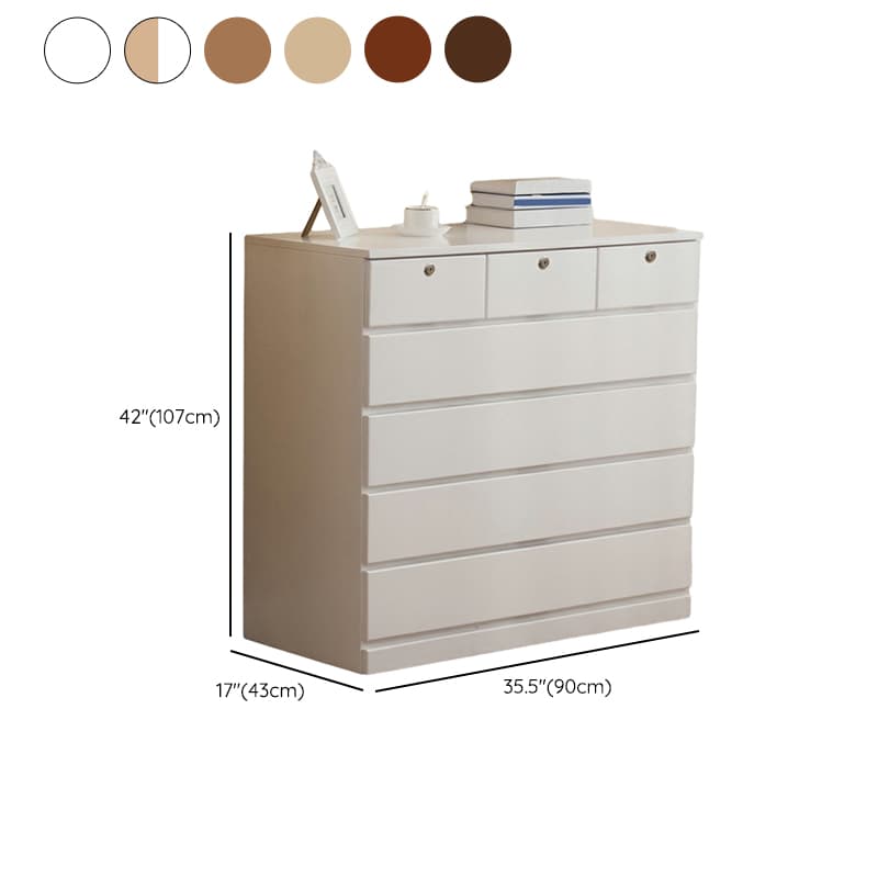 Elegant Medium Wood Scandinavian Dresser with Self-Close Drawers - image 24